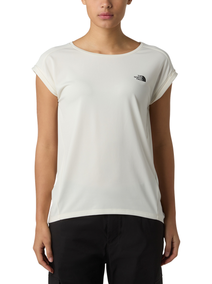The North Face Women's Tanken T-Shirt, White Dune, White Dune