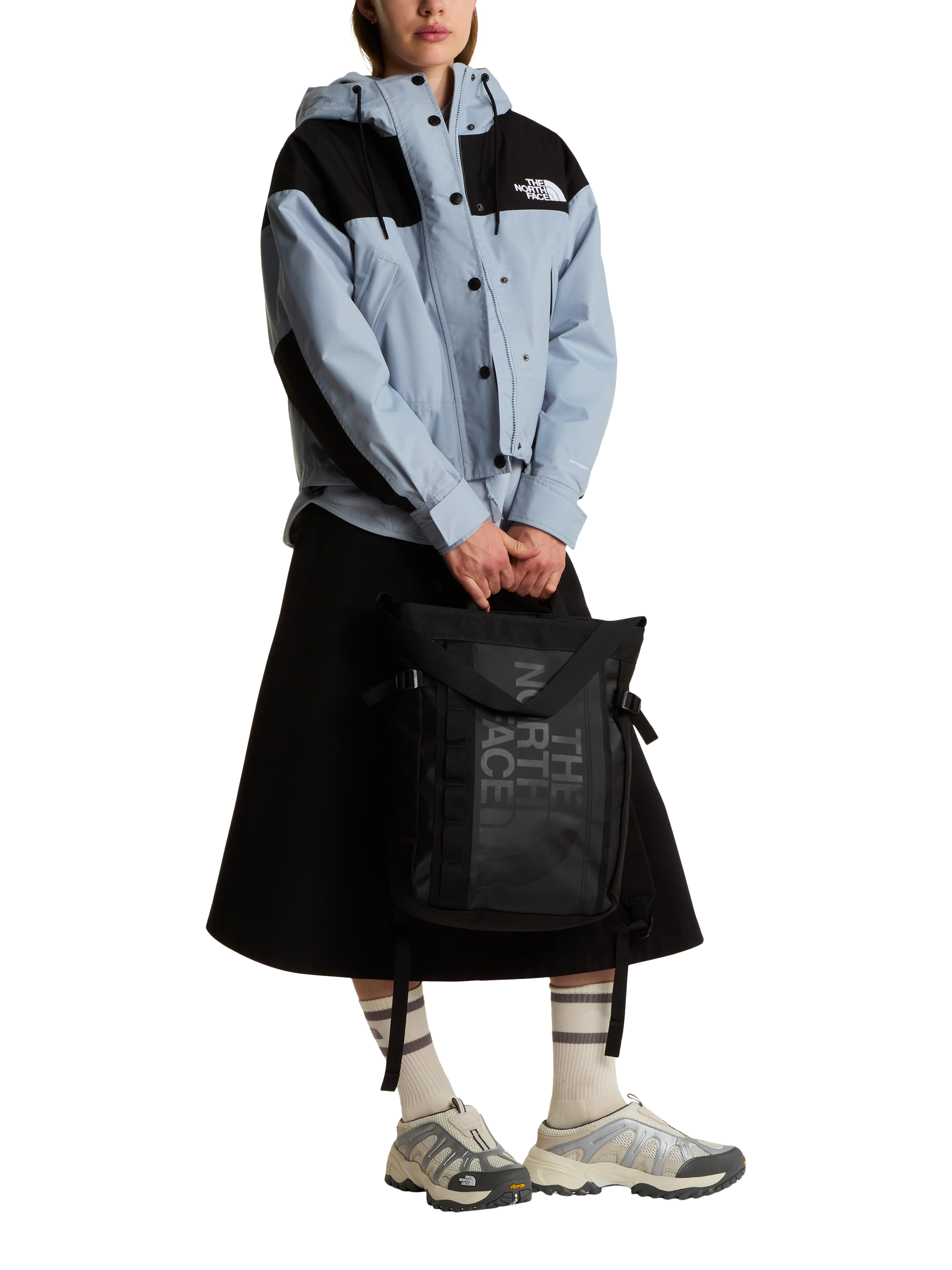 TAKE 新品THE NORTH FACE W'S LEWES The North Face Reign On Jacket, Frost Grey