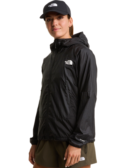 The North Face Women's Ridgelite Wind Jacket, Black, Tnf Black