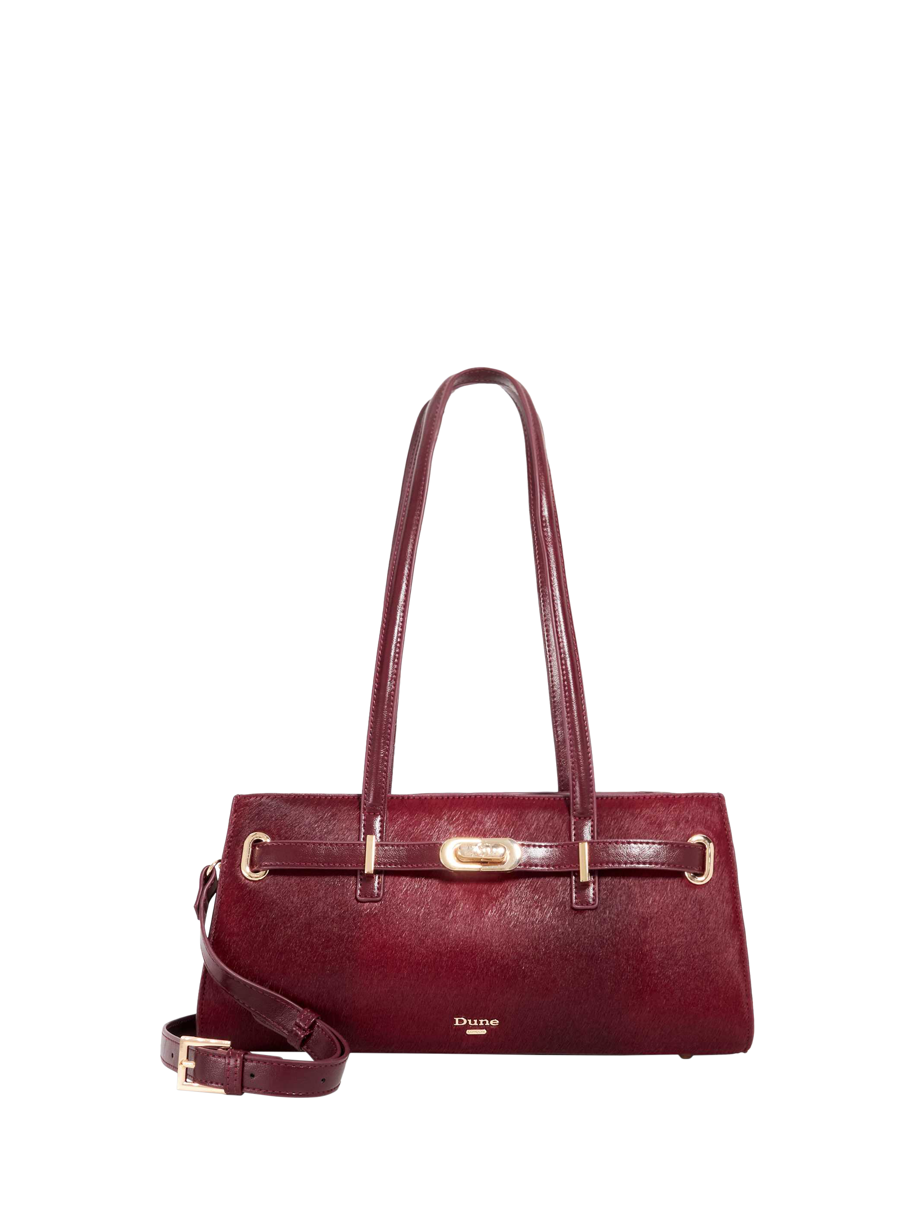 Product image 1 of 5, which shows Dune London Depend Tote Bag, Red, One Size