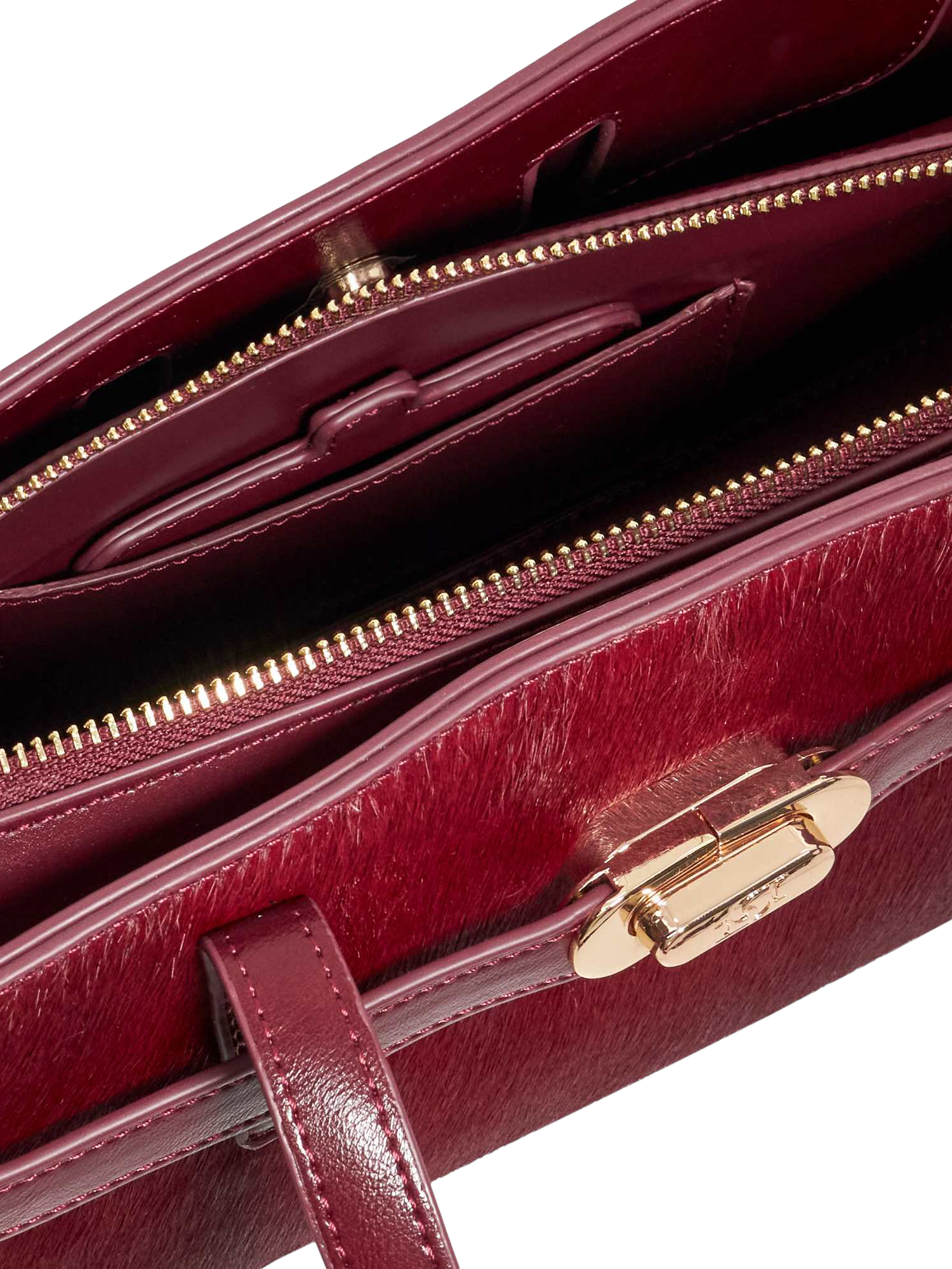 Product image 4 of 5, which shows Dune London Depend Tote Bag, Red, One Size