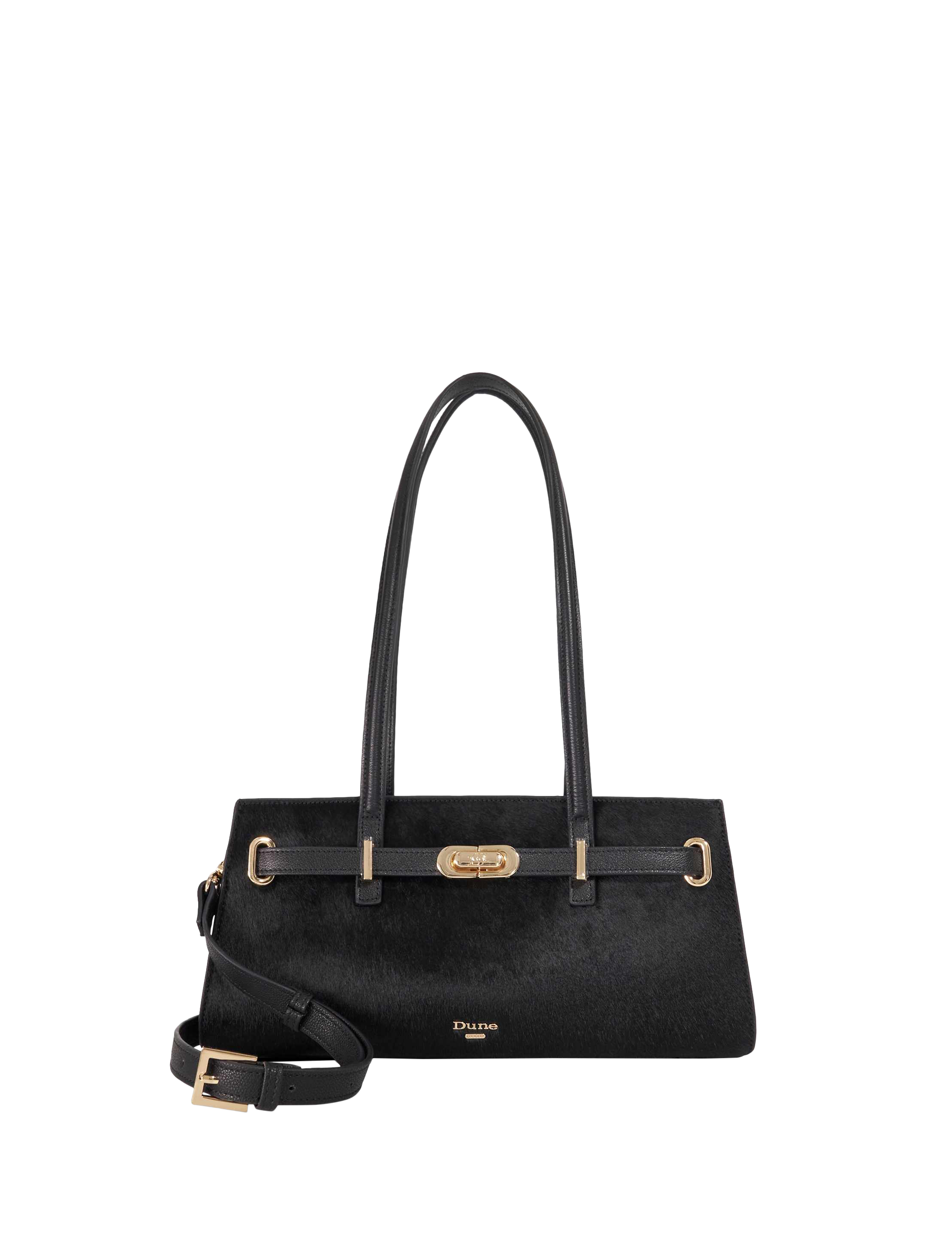 Product image 1 of 5, which shows Dune London Depend Tote Bag, Black, One Size