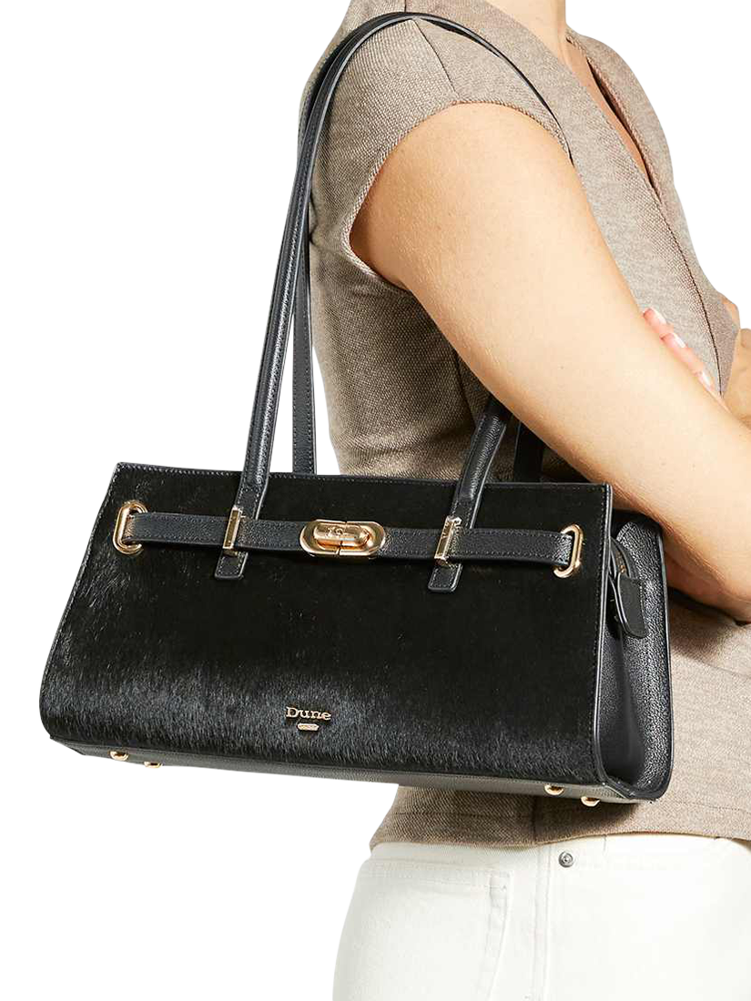 Product image 2 of 5, which shows Dune London Depend Tote Bag, Black, One Size