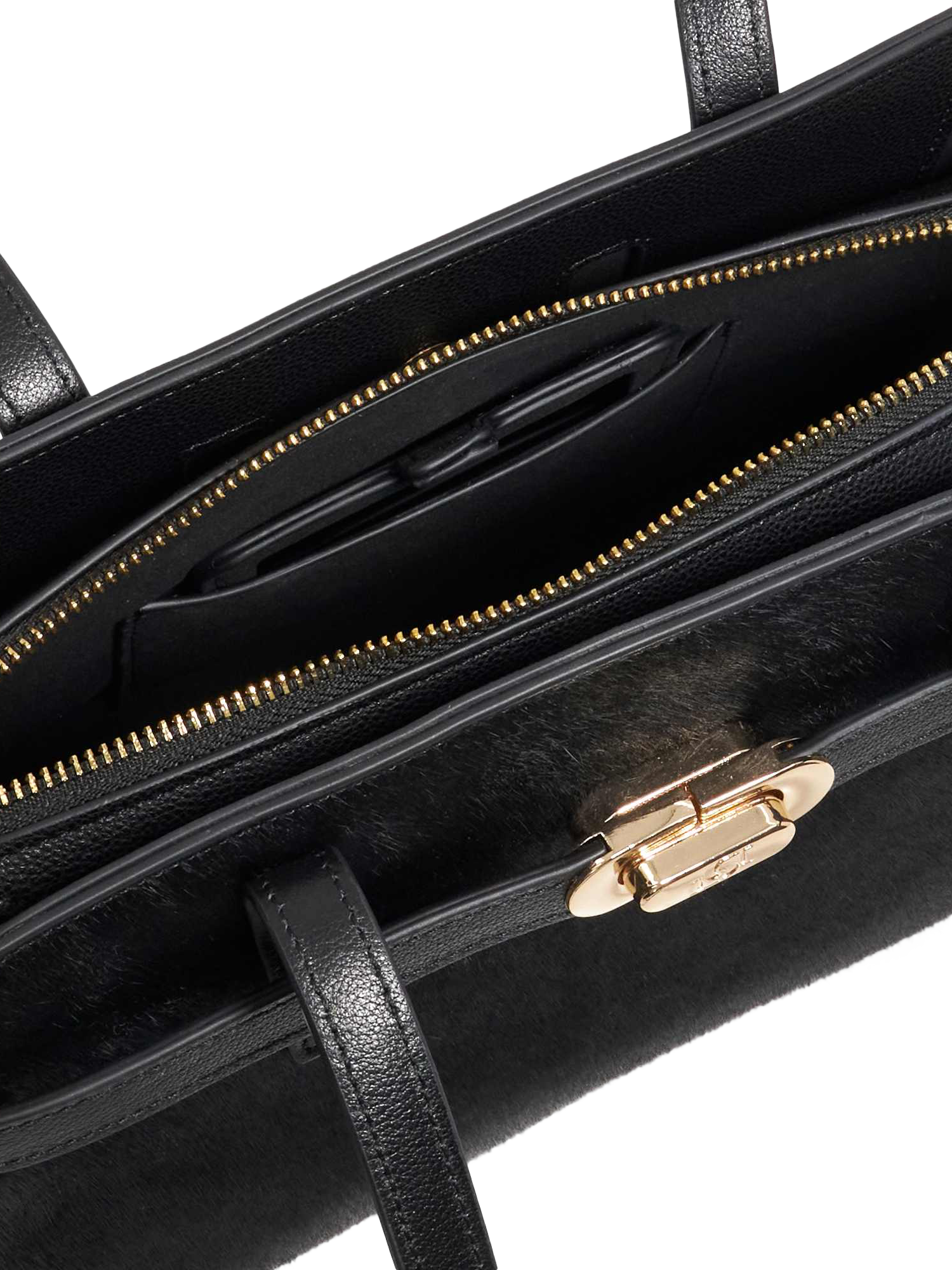 Product image 4 of 5, which shows Dune London Depend Tote Bag, Black, One Size