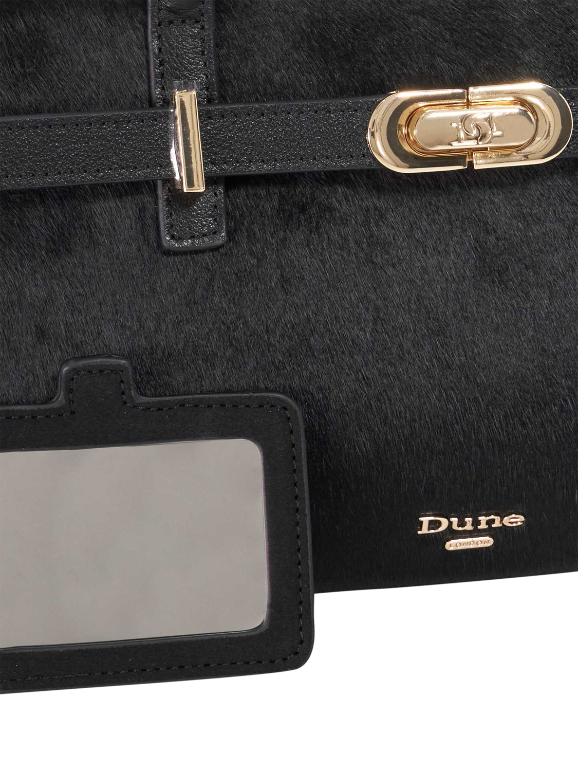 Product image 5 of 5, which shows Dune London Depend Tote Bag, Black, One Size
