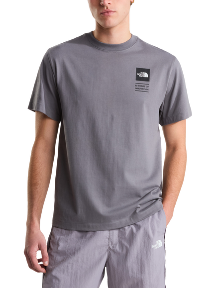 The North Face BCD Celebration Relaxed Graphic T-Shirt, Smoked Pearl, Smoked Pearl