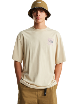 The North Face Cotton Sun Oversized Graphic T-Shirt, Desert Stone, Desert Stone