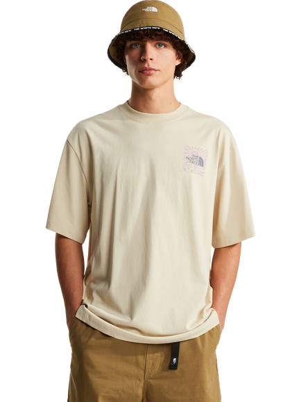 The North Face Cotton Sun Oversized Graphic T-Shirt, Desert Stone, Desert Stone