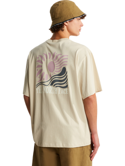 The North Face Cotton Sun Oversized Graphic T-Shirt, Desert Stone - view 2, Desert Stone