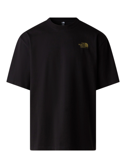 The North Face Plant & Flora Oversized Graphic Cotton T-Shirt, Tnf Black, Tnf Black