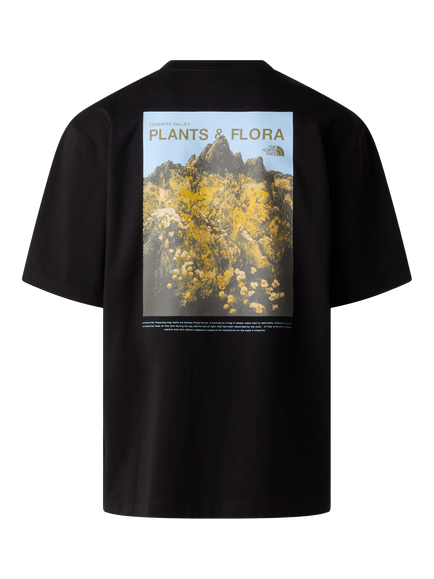 The North Face Plant & Flora Oversized Graphic Cotton T-Shirt, Tnf Black - view 2, Tnf Black