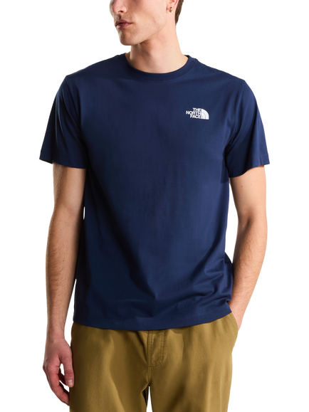 The North Face Never Stop Exploring Evolution Box Logo T-Shirt, Summit Navy, Summit Navy