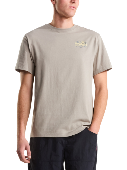 The North Face Van Life Relaxed Graphic Cotton T-Shirt, Stone Slab, Stone Slab