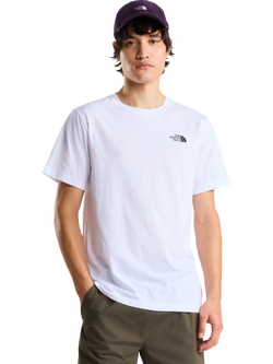 The North Face Cotton Blend Regular Fit NSE Graphic T-Shirt, White, White