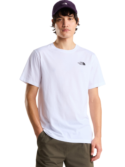 The North Face Cotton Blend Regular Fit NSE Graphic T-Shirt, White, White