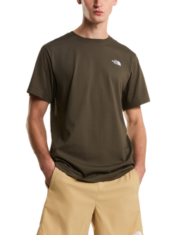 The North Face Evolution Simple Dome Regular T-Shirt, New Taupe Green, New Taupe Green