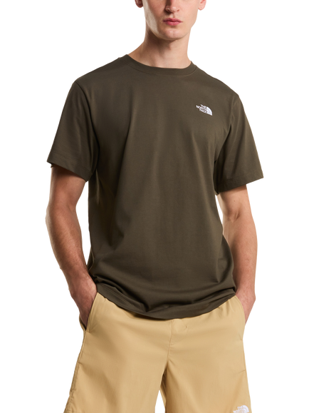 The North Face Evolution Simple Dome Regular T-Shirt, New Taupe Green, New Taupe Green