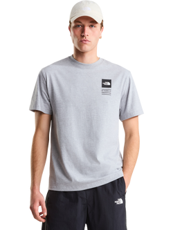 The North Face Celebration Relaxed T-Shirt, Pale Grey Heather, Pale Grey Heather