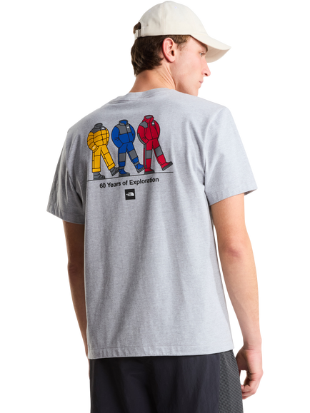 The North Face Celebration Relaxed T-Shirt, Pale Grey Heather - view 2, Pale Grey Heather
