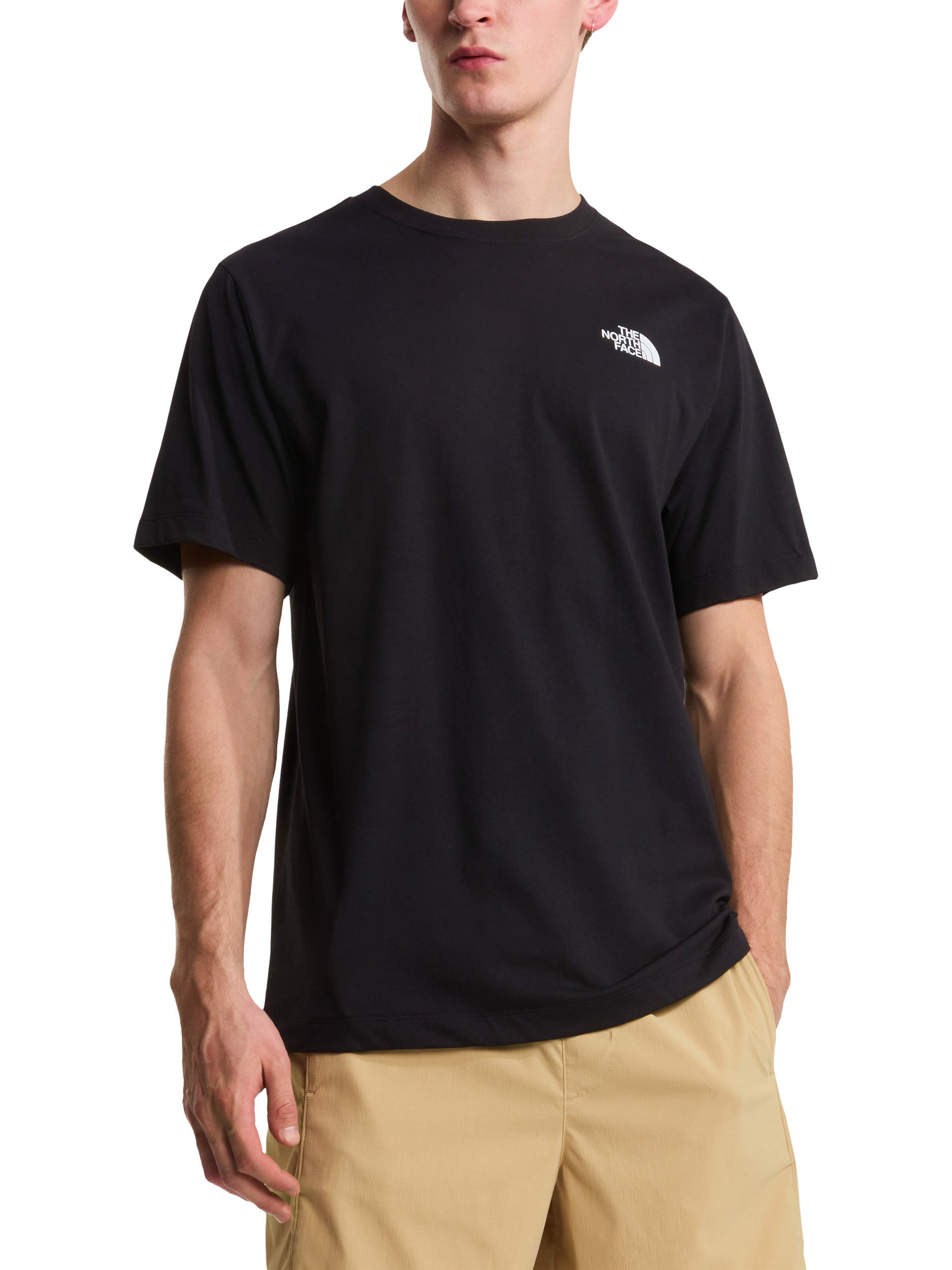 Product image 1 of 3, which shows The North Face Monte Regular T-Shirt, Tnf Black, S