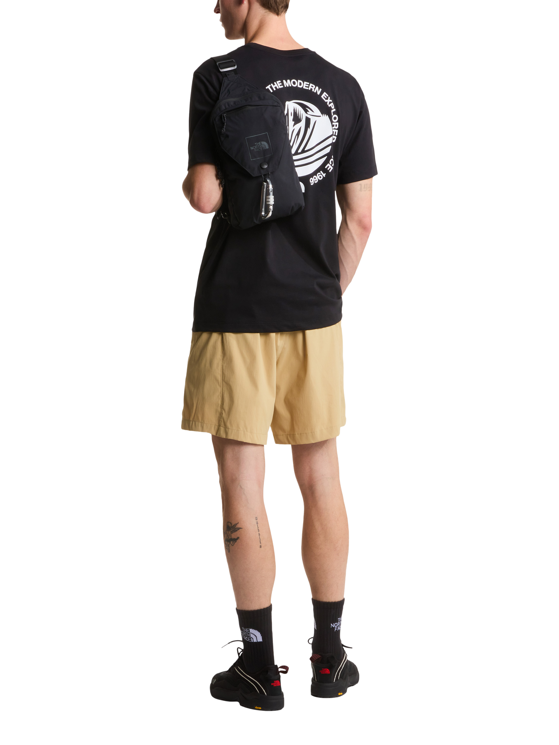 Product image 2 of 3, which shows The North Face Monte Regular T-Shirt, Tnf Black, S