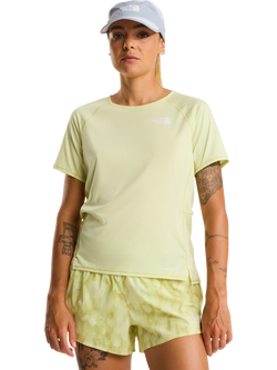The North Face Sunriser Sports T-Shirt, Lemon Mist, Lemon Mist