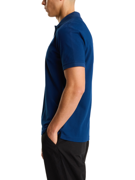 The North Face Essential Regular Polo Shirt, Estate Blue - view 2, Estate Blue