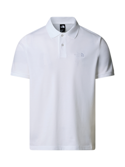 The North Face Cotton Regular Fit Short Sleeve Polo Shirt, White - view 2, White