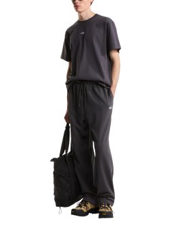 The North Face Essential Light Relaxed Straight Cotton Joggers, Anthracite, Anthracite Grey