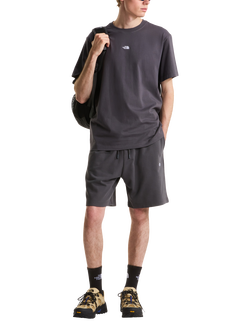 The North Face Essential Light Relaxed Cotton Shorts, Anthracite Grey - view 2, Anthracite Grey
