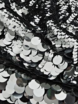 Reiss Kids' Hattie Sequin Dress, Silver - view 2, Silver