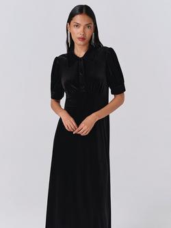 Ghost Wilma Midi Tea Dress - view 2, Black