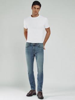 Reiss Picton Slim Fit Jeans, Light Blue, Light Blue