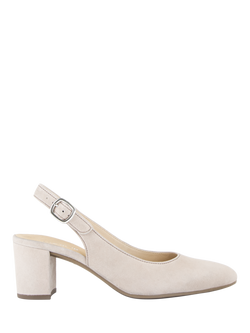 Gabor Helsmdale Suede Court Shoes, Antique Rose, Antique Rose