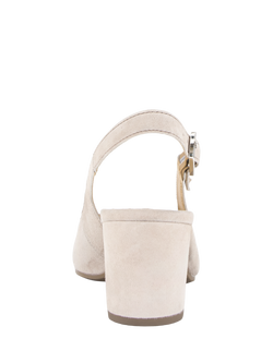 Gabor Helsmdale Suede Court Shoes, Antique Rose - view 2, Antique Rose