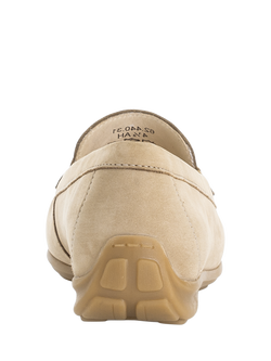 Gabor Wide Fit Eldon Suede Moccasins, Light Brown - view 2, Light Brown