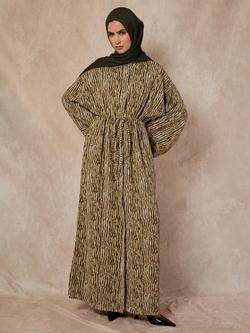 Aab Massai Maxi Dress, Brown, Brown