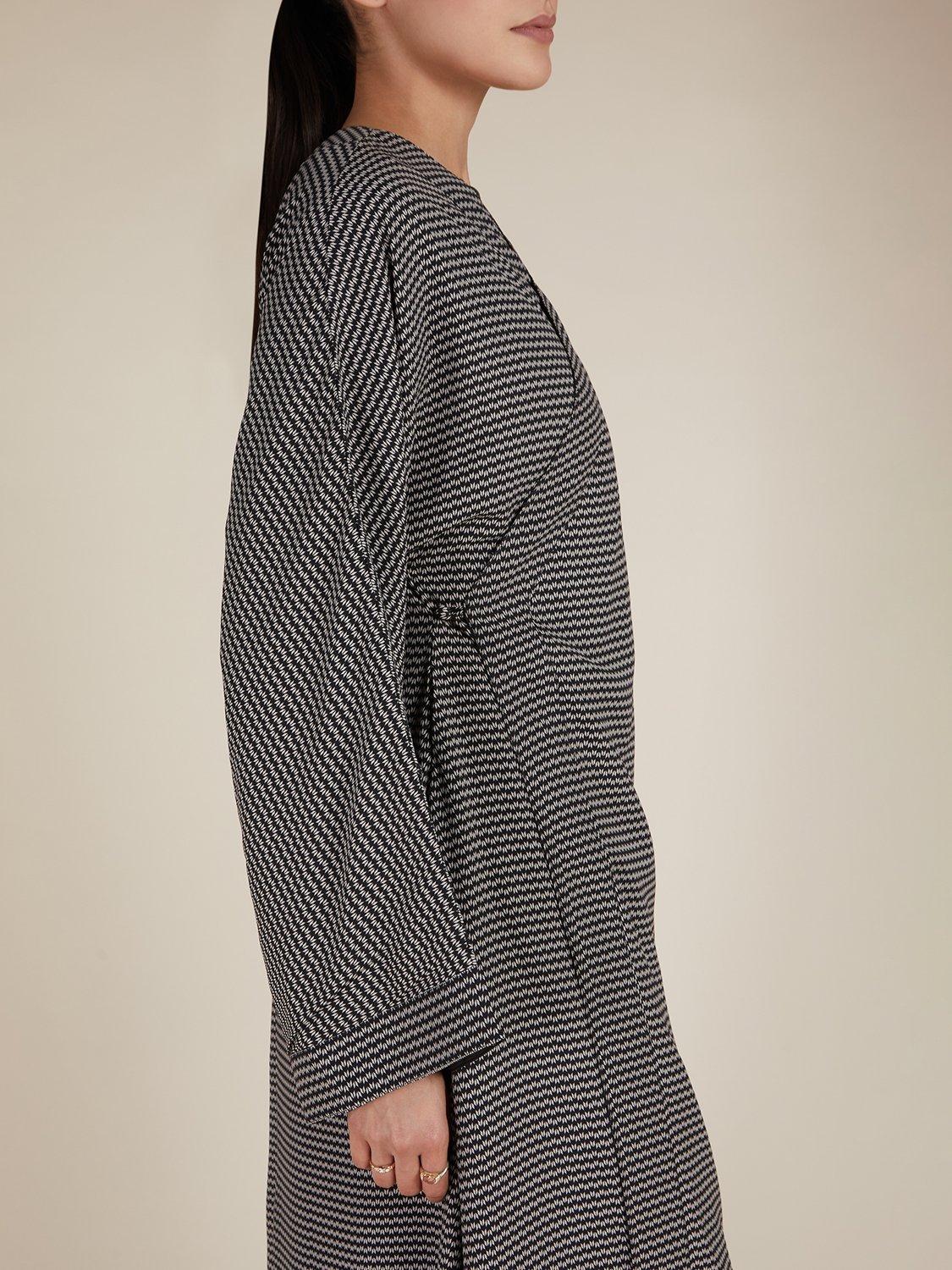 Product image 4 of 4, which shows Aab Wrap Over Maxi Dress, Black, S Reg