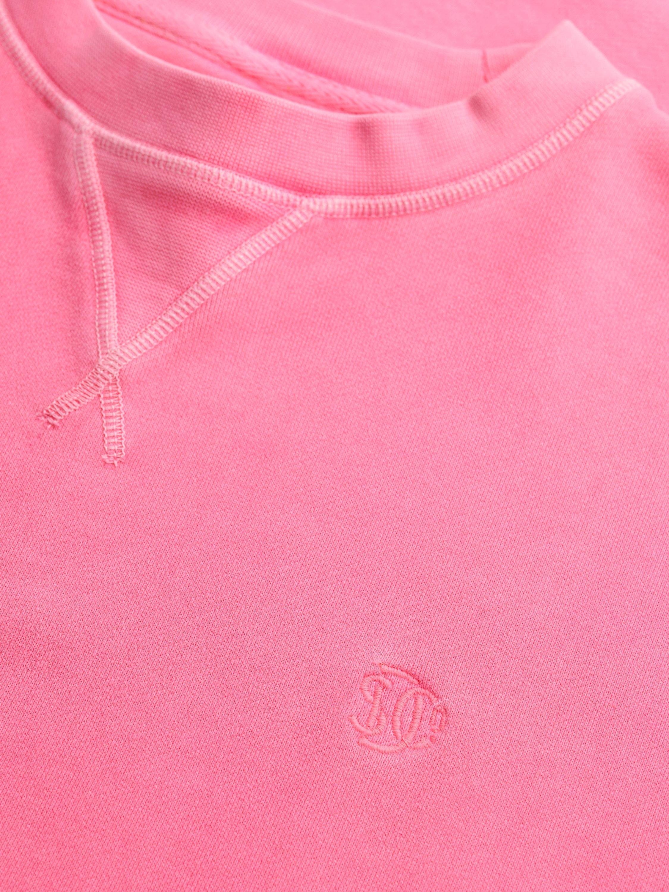 Product image 6 of 6, which shows Superdry Studios Crew Sweatshirt, Fluro Pink, 16