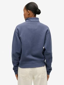 Superdry Neon 1/2 Zip Jumper, Mariner Navy - view 2, Mariner Navy