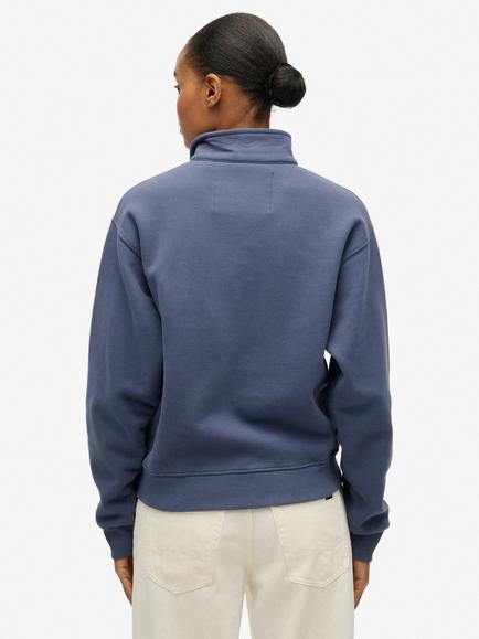 Superdry Neon 1/2 Zip Jumper, Mariner Navy - view 2, Mariner Navy