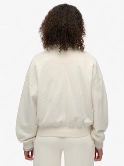 Superdry Studios 1/2 Zip Sweatshirt - view 2, Off White