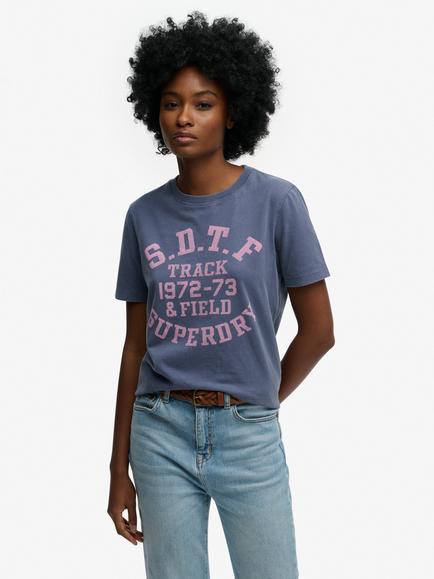 Superdry Vintage Prep T-Shirt, Mariner Navy