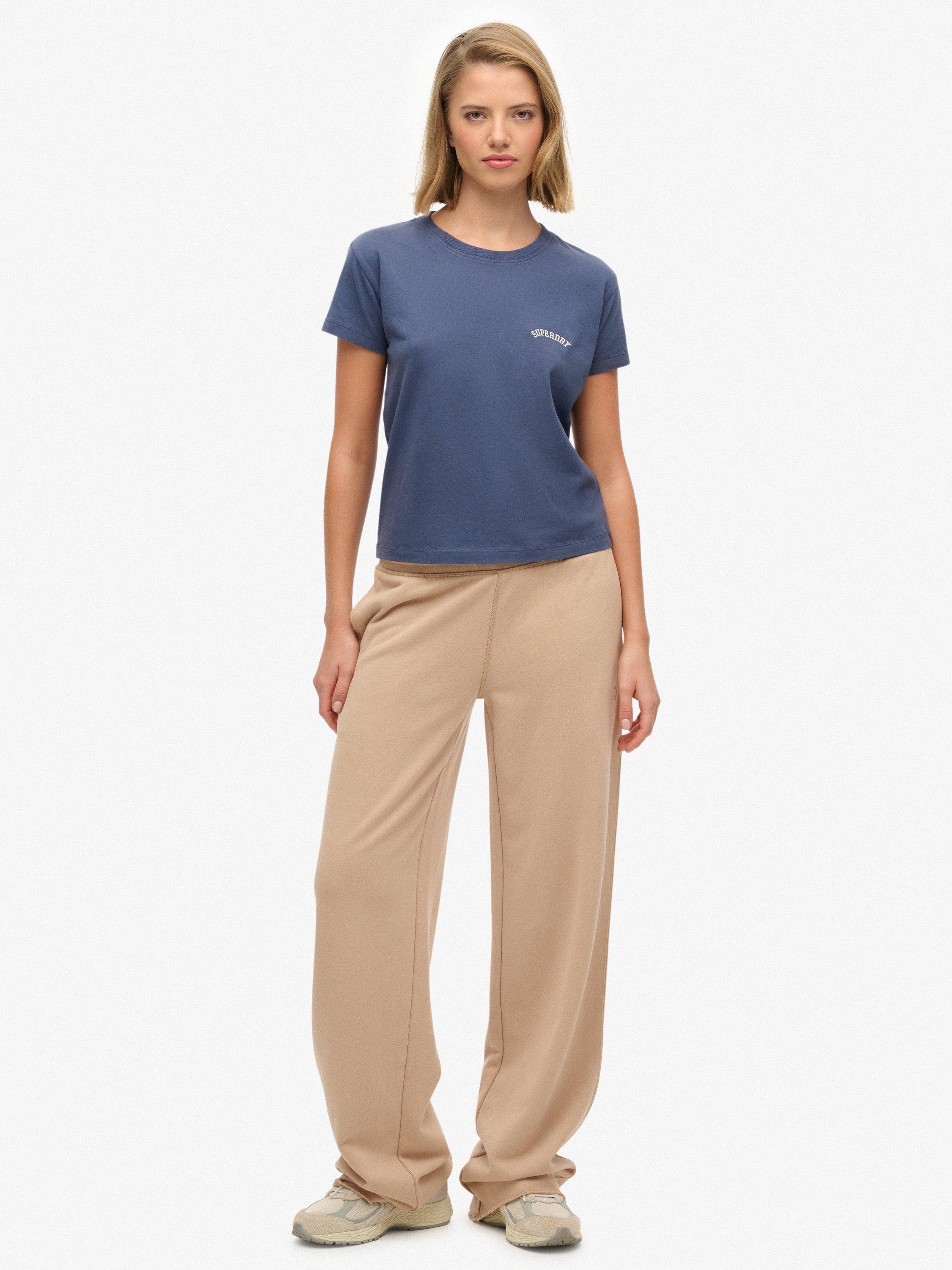 Product image 1 of 7, which shows Superdry Studios Joggers, Light Taupe, 12