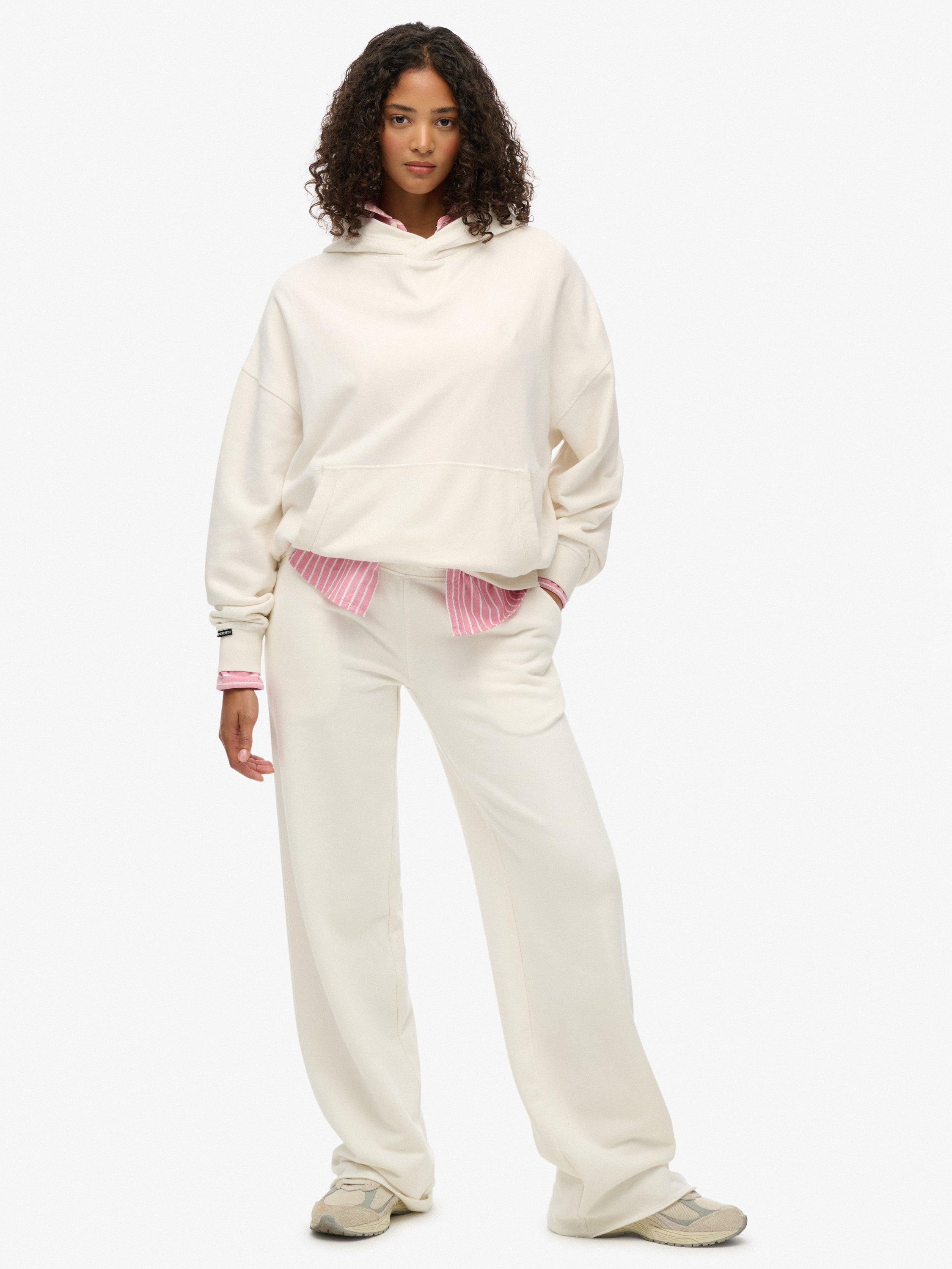 Product image 1 of 7, which shows Superdry Studios Joggers, Off White, 6