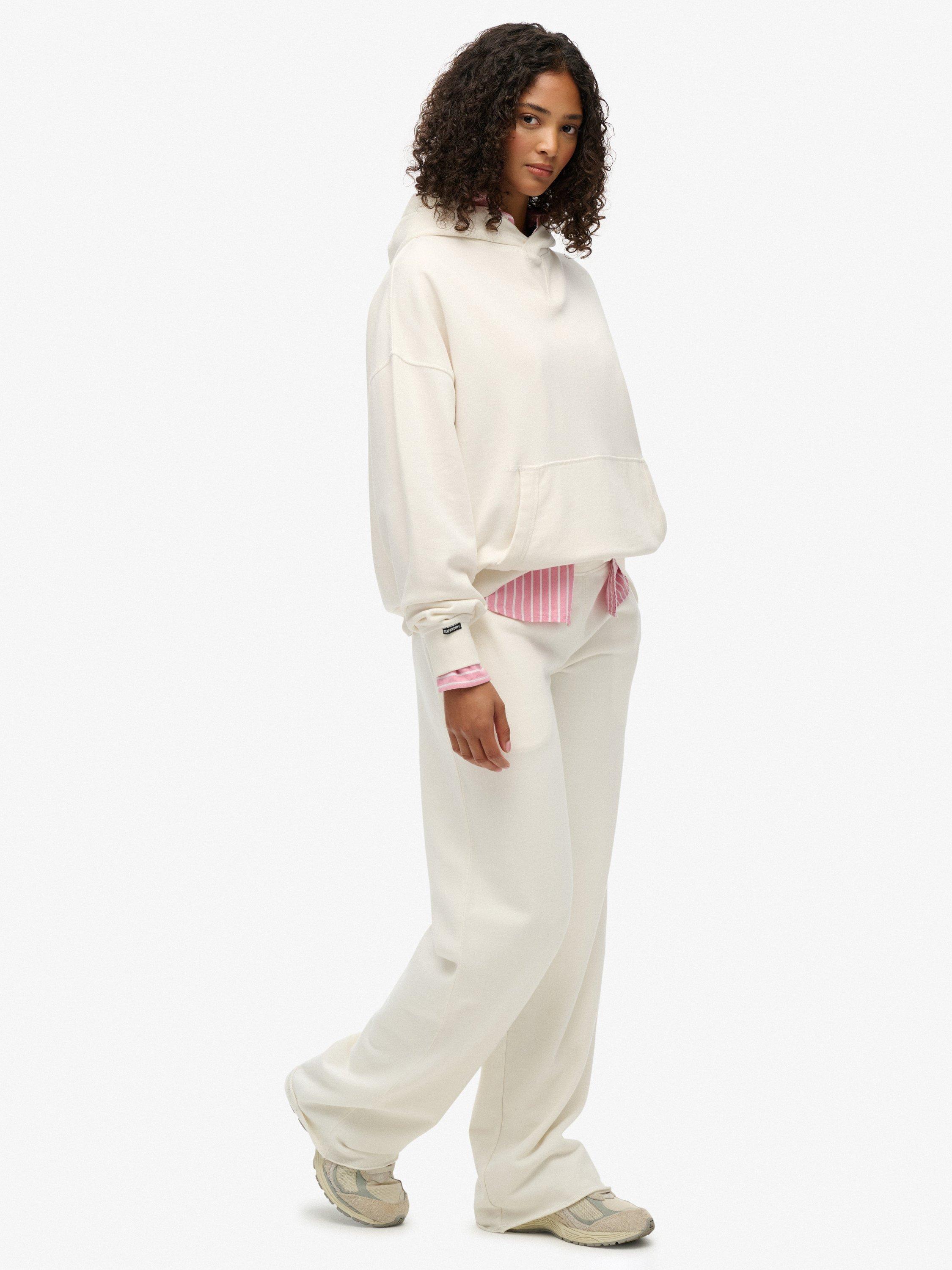 Product image 3 of 7, which shows Superdry Studios Joggers, Off White, 6