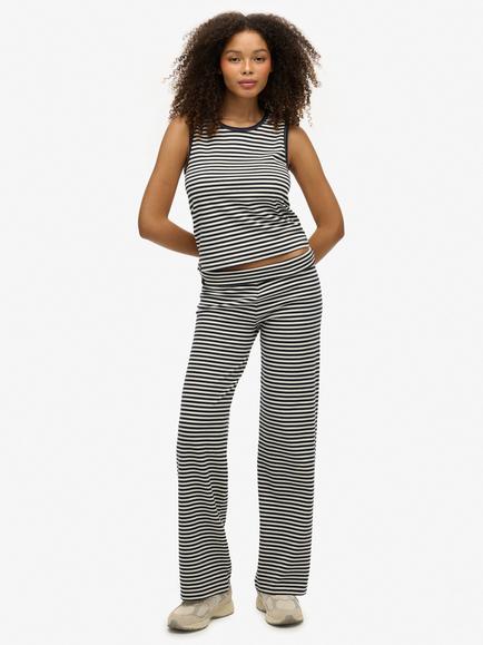 Superdry Athletic Essentials Fold Over Joggers, Eclipse/Navy