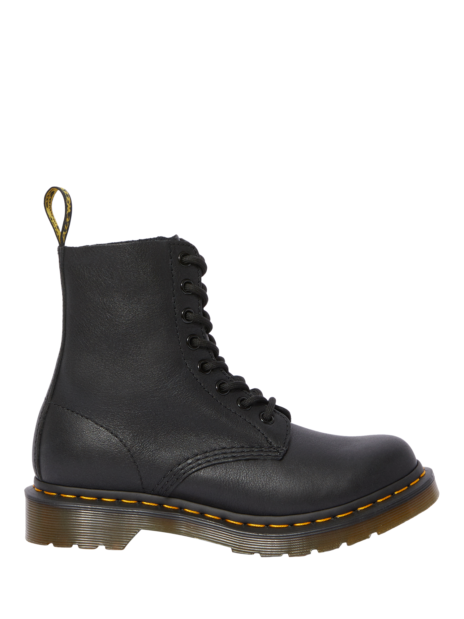Product image 1 of 5, which shows Dr. Martens 1460 Pascal 8 Eye Leather Boots, Black, 4
