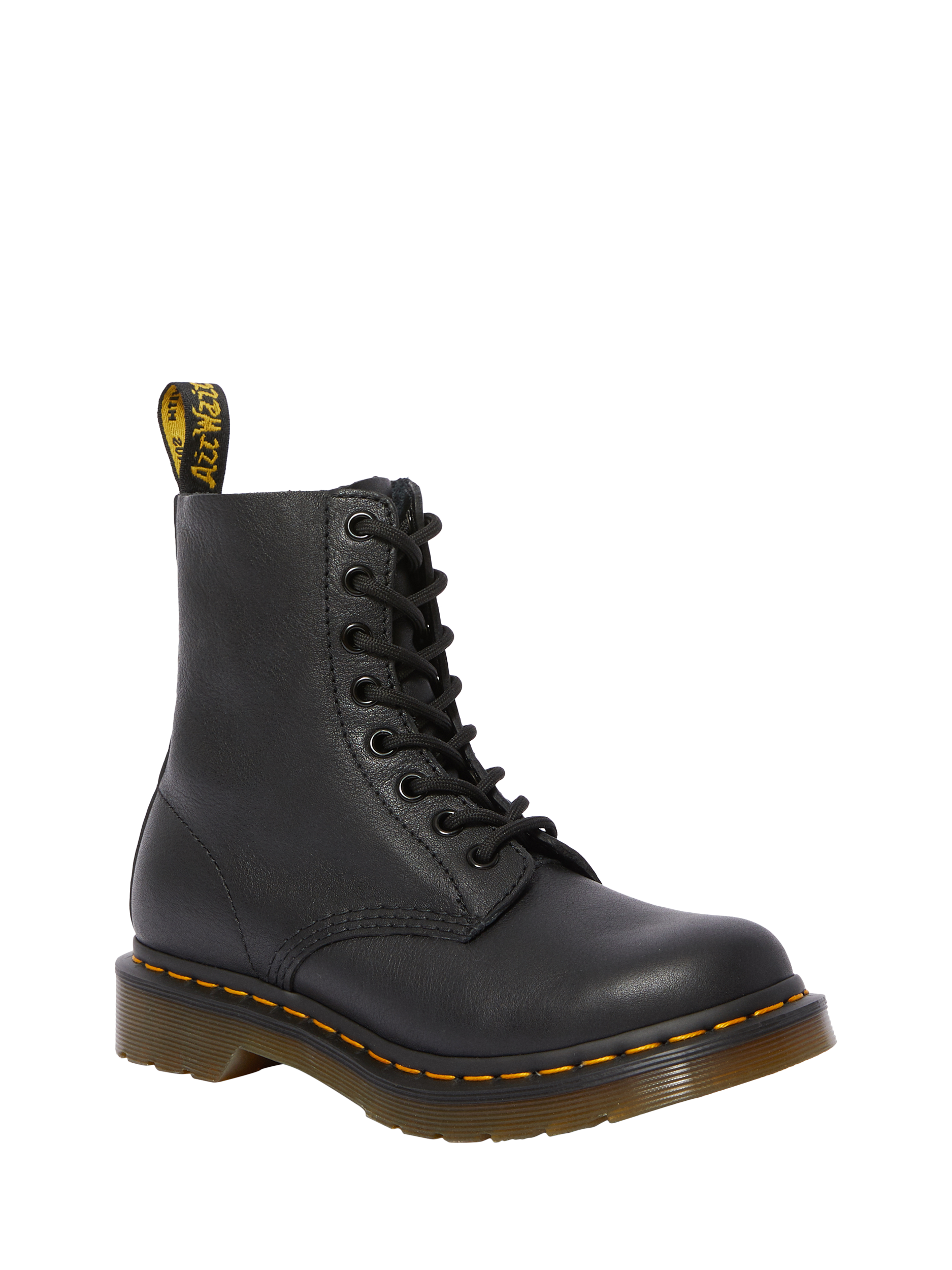 Product image 2 of 5, which shows Dr. Martens 1460 Pascal 8 Eye Leather Boots, Black, 4