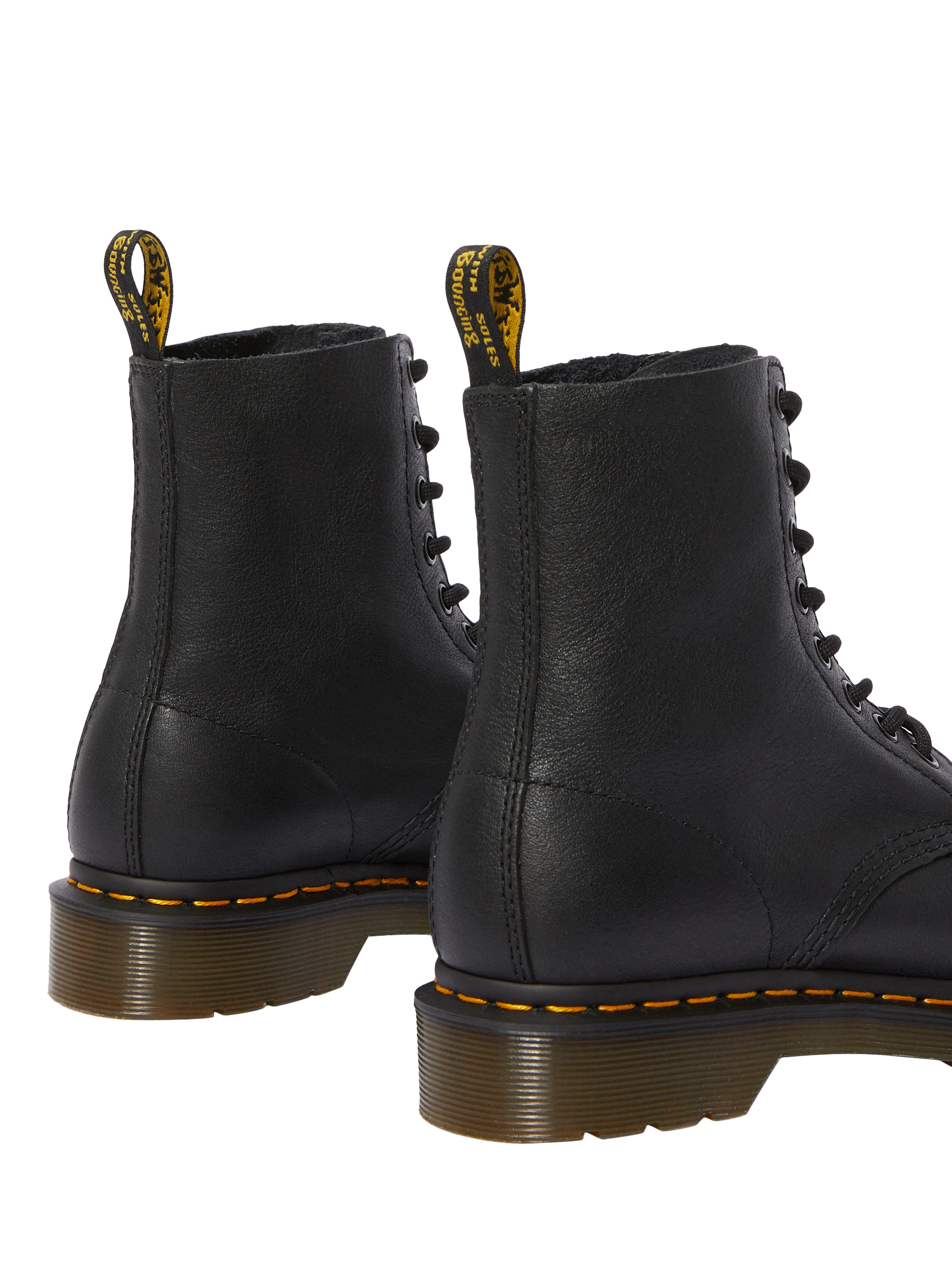 Product image 4 of 5, which shows Dr. Martens 1460 Pascal 8 Eye Leather Boots, Black, 4